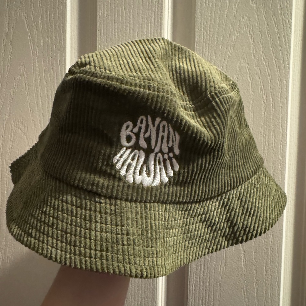 Banan Hawaiian Bucket Hat Green